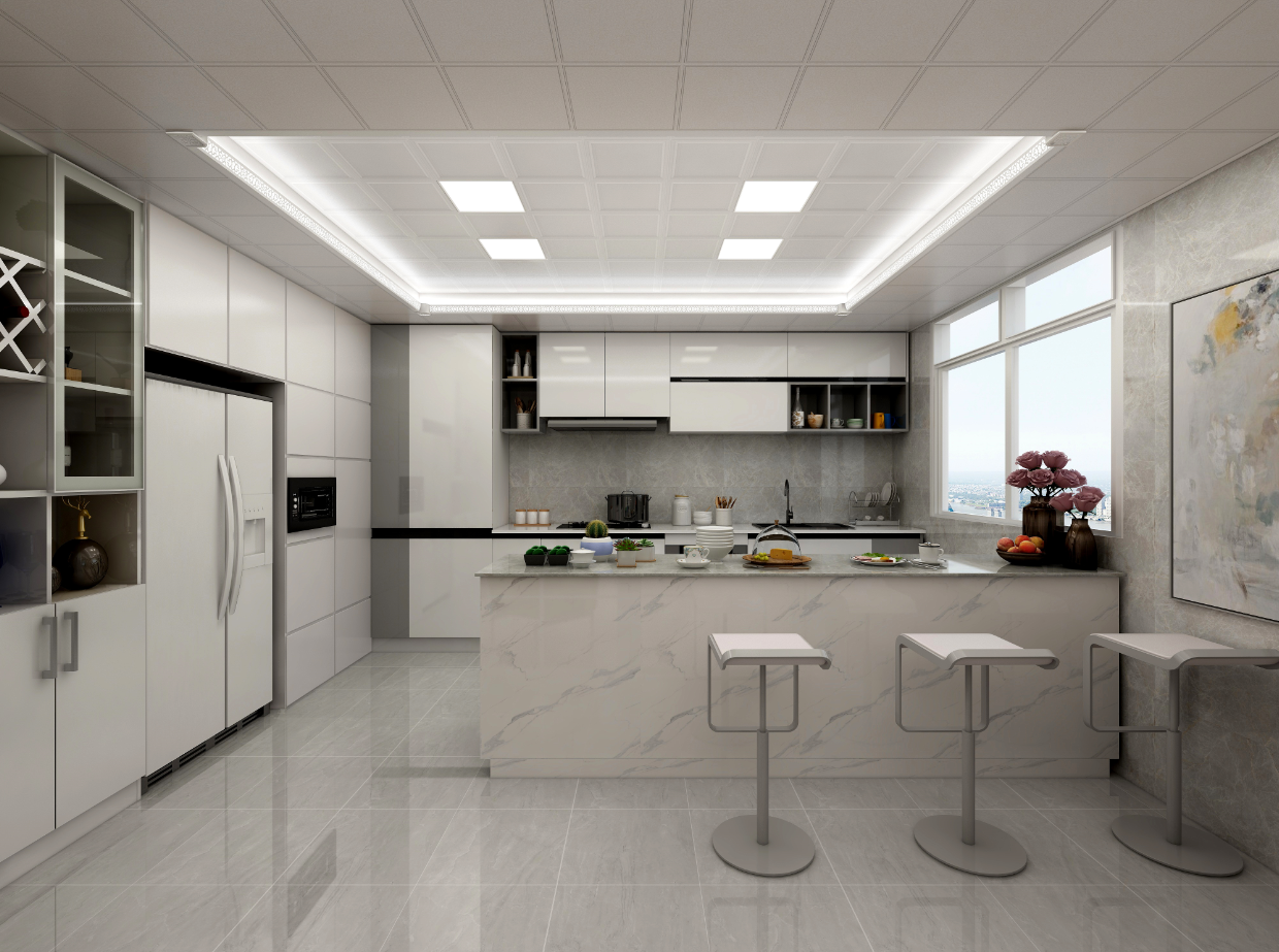 廚衛吊頂品牌巴迪斯最新開放式廚房吊頂效果圖 廚衛吊頂品牌巴迪斯最新開放式廚房吊頂效果圖