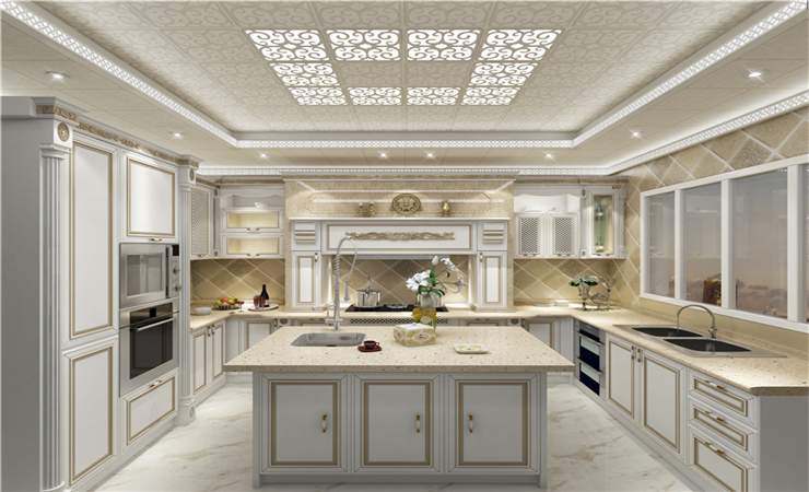 這款廚房吊頂設(shè)計效果圖精致的圖案和花樣沒有太多 這款廚房吊頂設(shè)計效果圖精致的圖案和花樣沒有太多